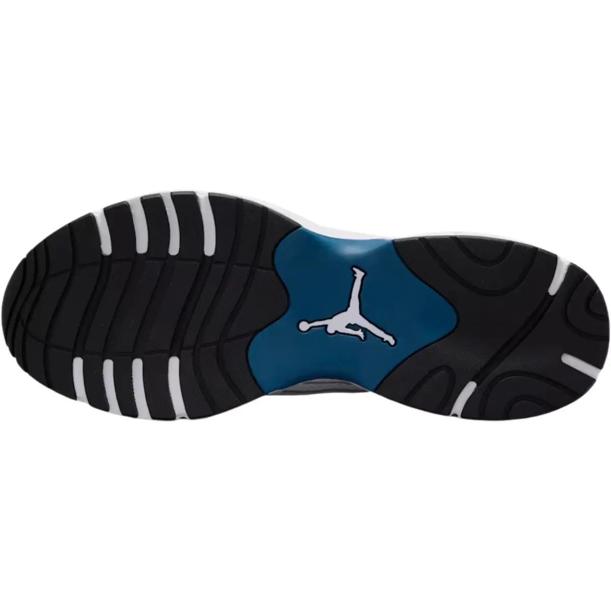 Nike shoes - Nike Air Jordan Trunner Flow - White/University Blue/Metallic Silver/Black 43