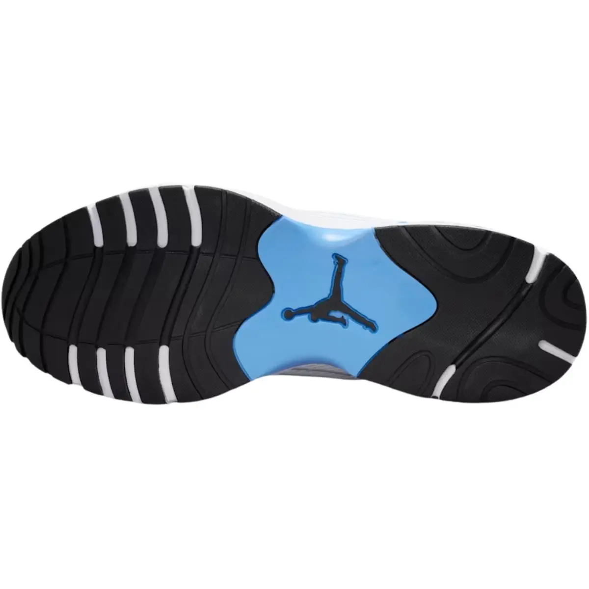 Nike shoes - Nike Air Jordan Trunner Flow - White/University Blue/Metallic Silver/Black 8