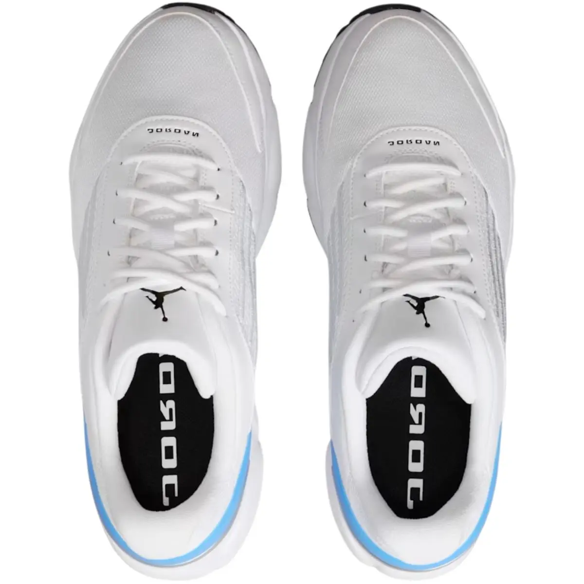 Nike shoes - Nike Air Jordan Trunner Flow - White/University Blue/Metallic Silver/Black 7