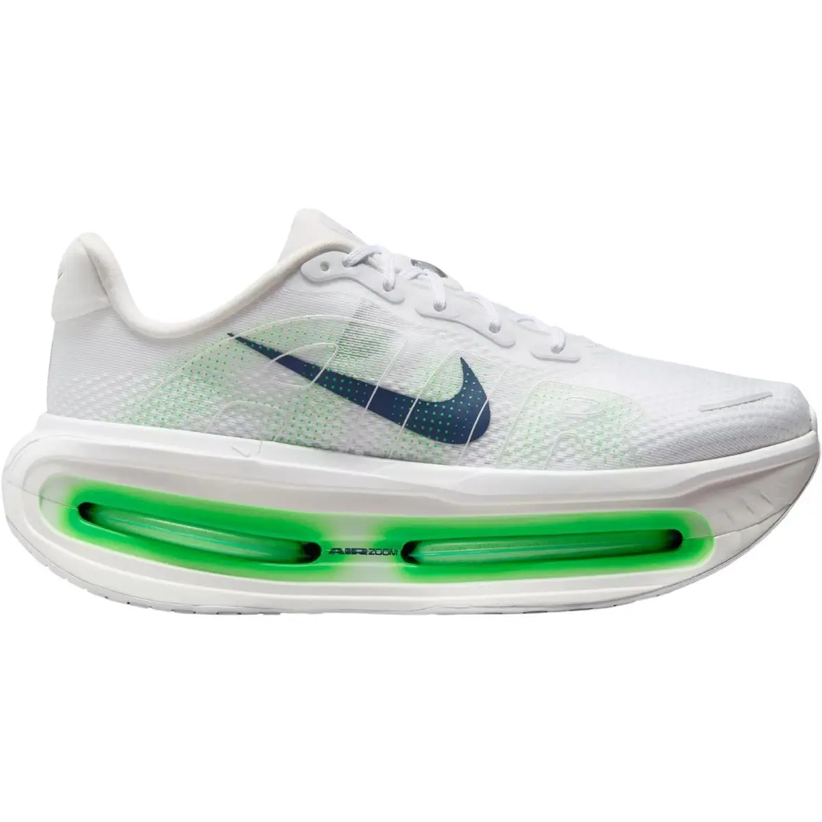 Vomero Premium Men Running Shoe US Size 7-14 Colors Athletic White/Green Spark/Summit White/Midnight Navy by Nike