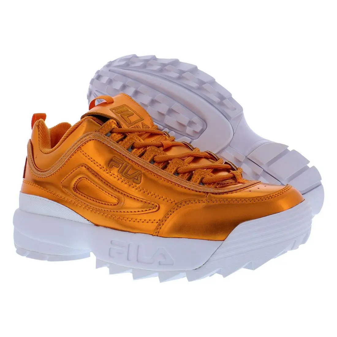 Fila Disruptor II Spring Pack Womens Shoes Size 11 Color: Sun Orange/sun