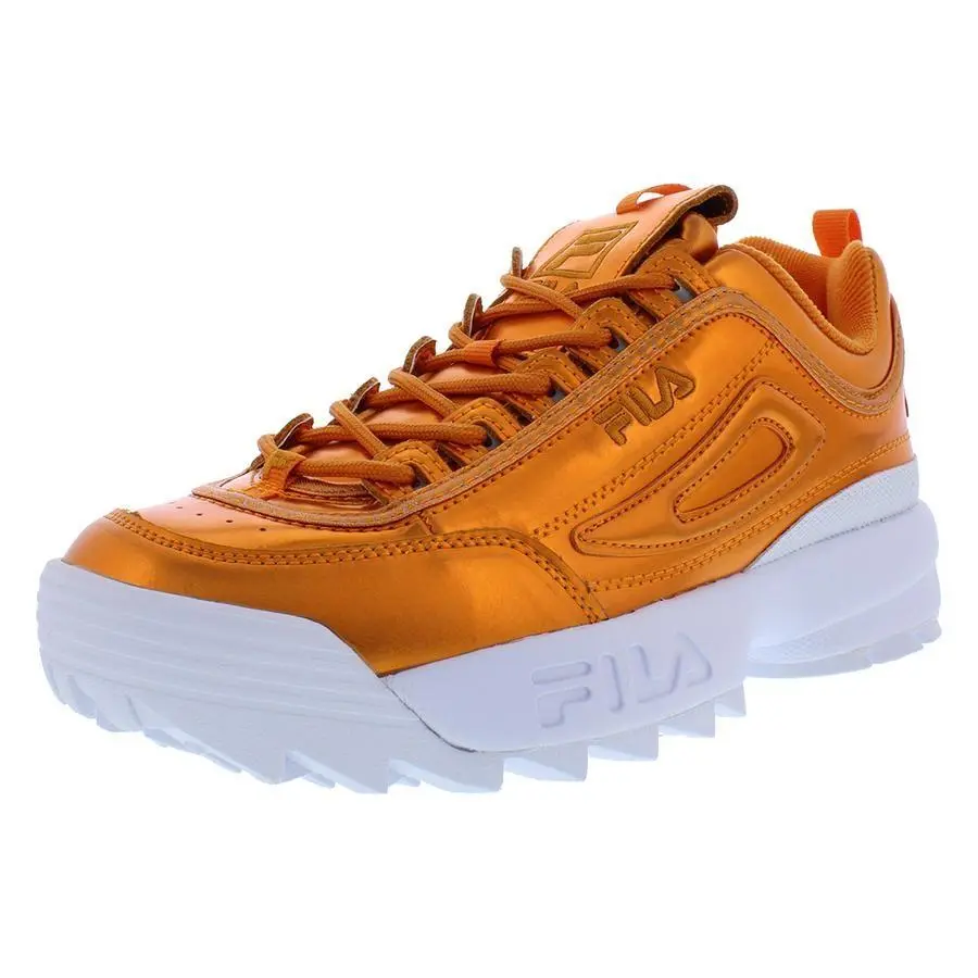 Fila shoes - Sun Orange/Sun Orange/White, Main: Orange (UPC: 607949801349) 3