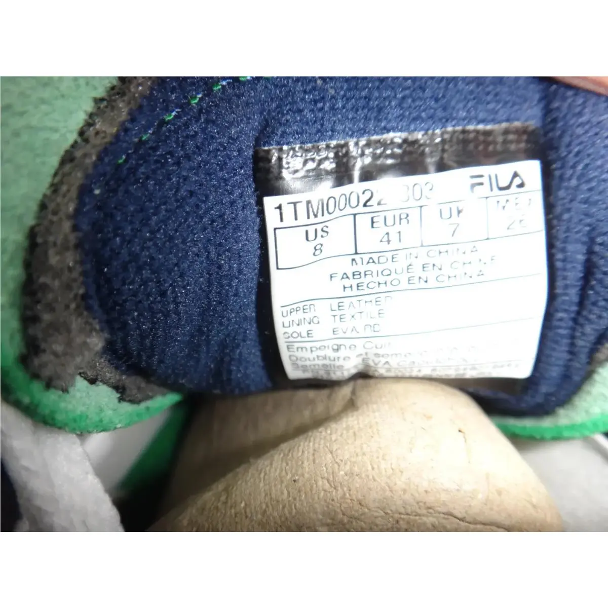 Fila shoes - T-1 MID - MID - 1TM00022-303 - Green 8