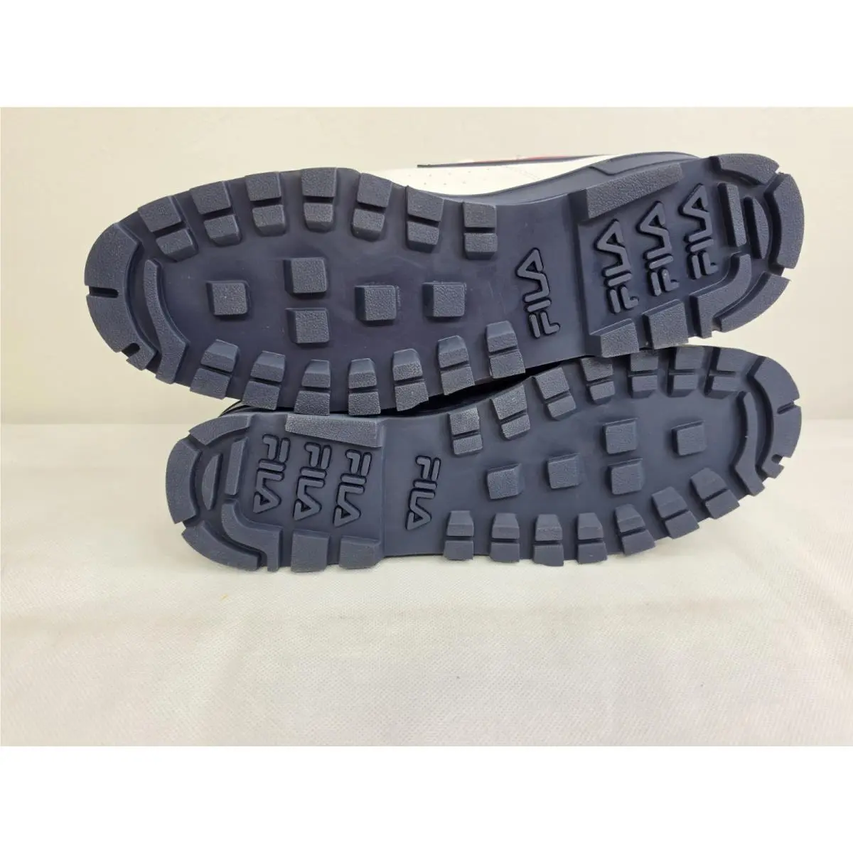 Fila shoes - FILA F-13 - white,navy blue,red, Main: White 12