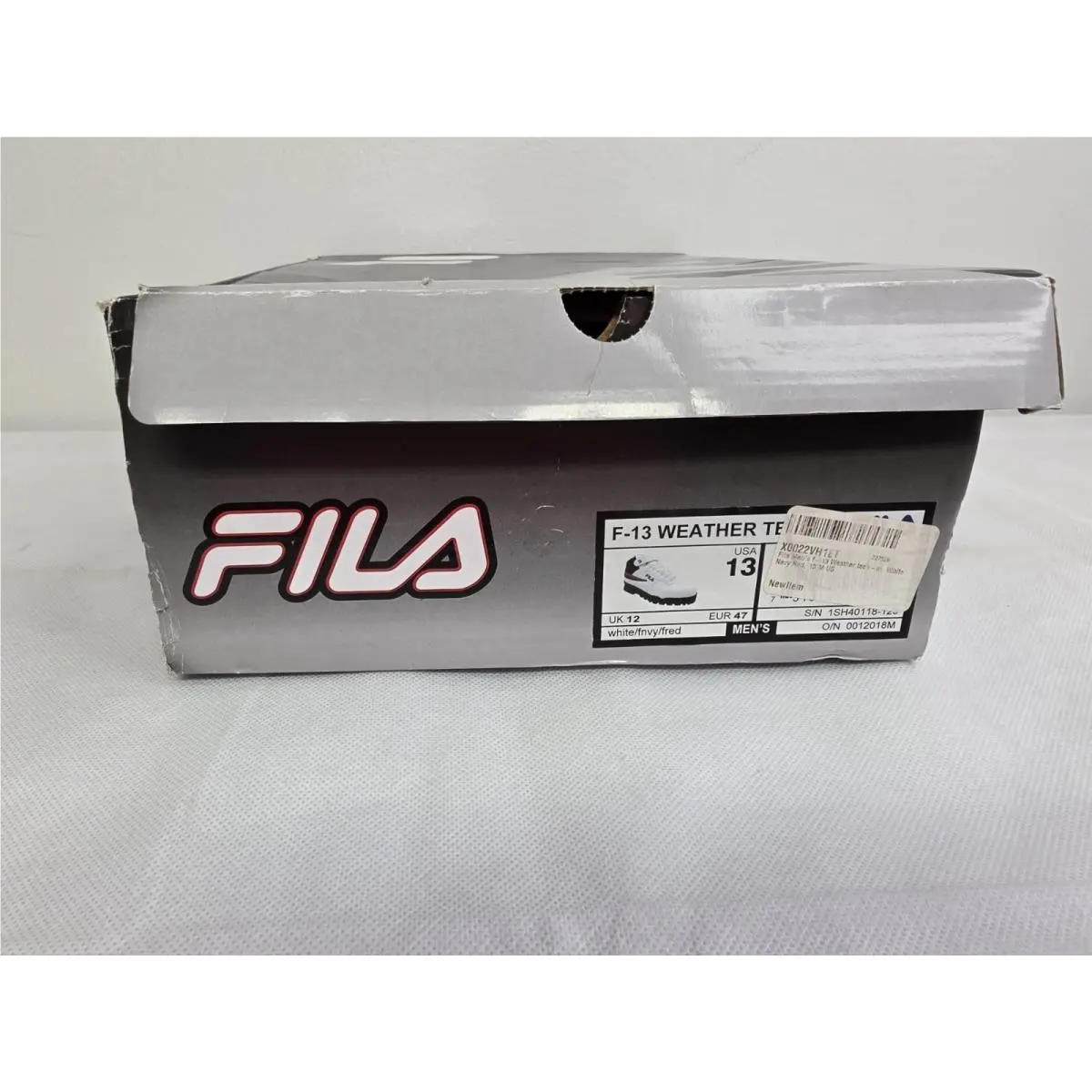Fila shoes - FILA F-13 - white,navy blue,red, Main: White 2