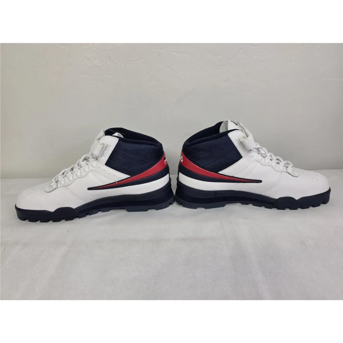 Fila shoes - FILA F-13 - white,navy blue,red, Main: White 5