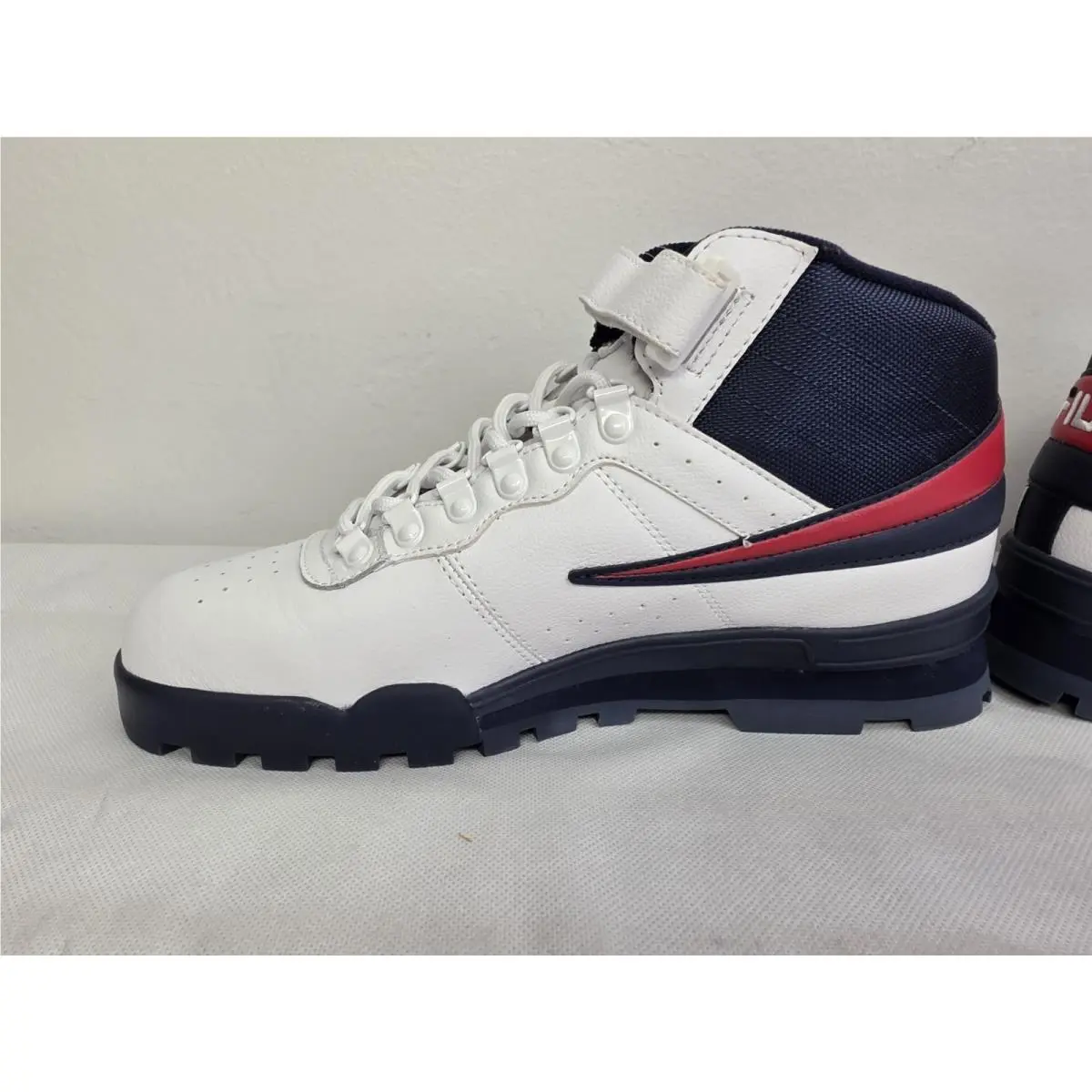 Fila shoes - FILA F-13 - white,navy blue,red, Main: White 7