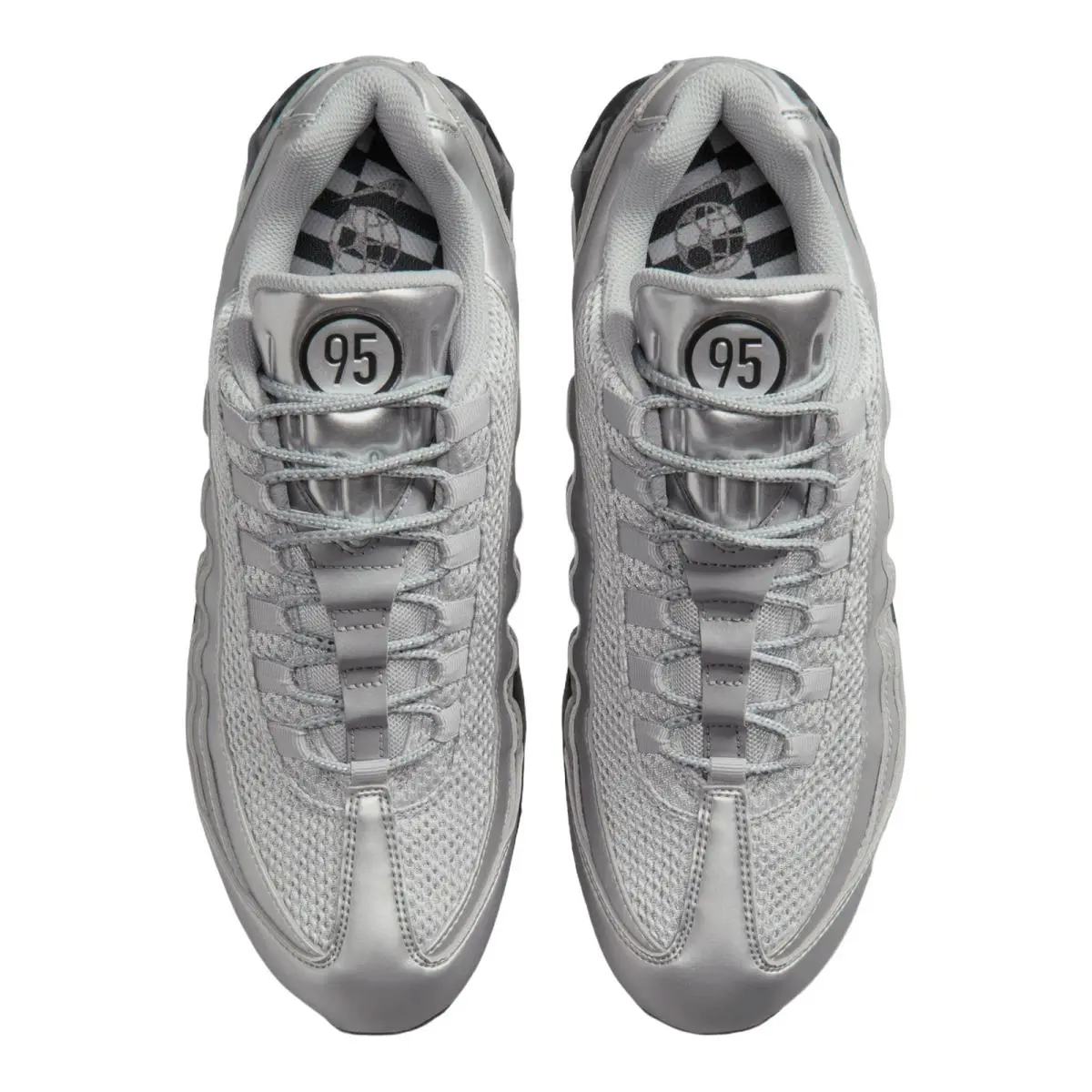 Nike shoes - NIKE Air Max 95 Big Bubble - IB6830-002 - Metallic Silver/Black/Black 7