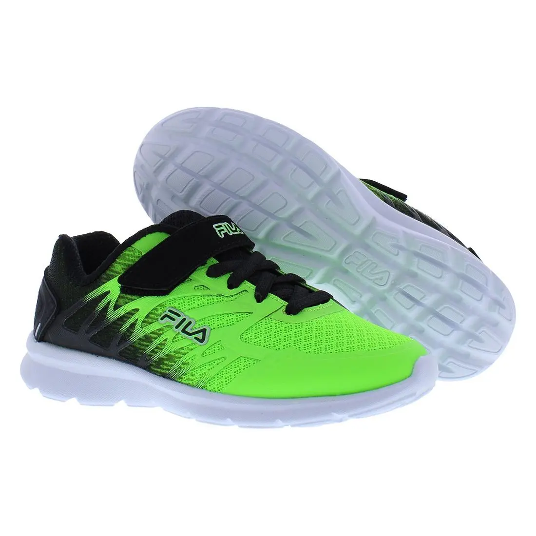 Fila Finition 7 Strap PS Boys Shoes Size 11 Color: Green