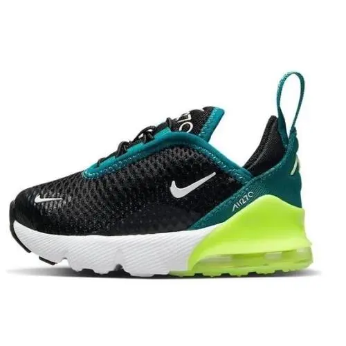 Toddler`s Nike Air Max 270 Black/white-bright Spruce DD1646 026 - 5