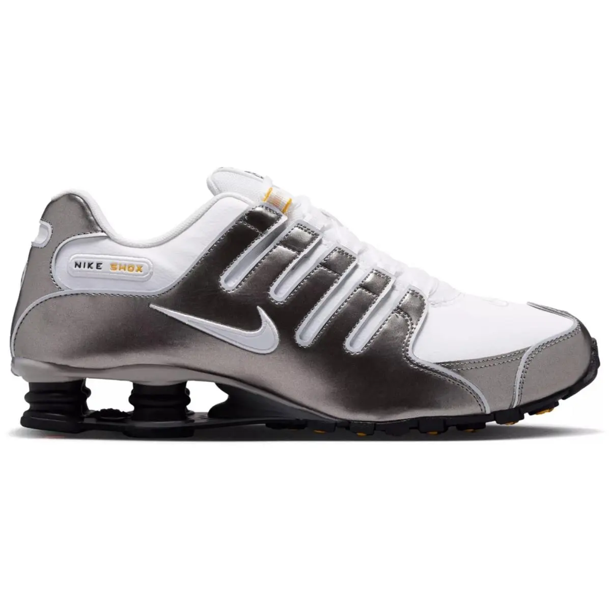 Nike shoes - Nike Shox - Shox - White, Maufacturer: Summit White/Summit White/Mtlc Pewter 5