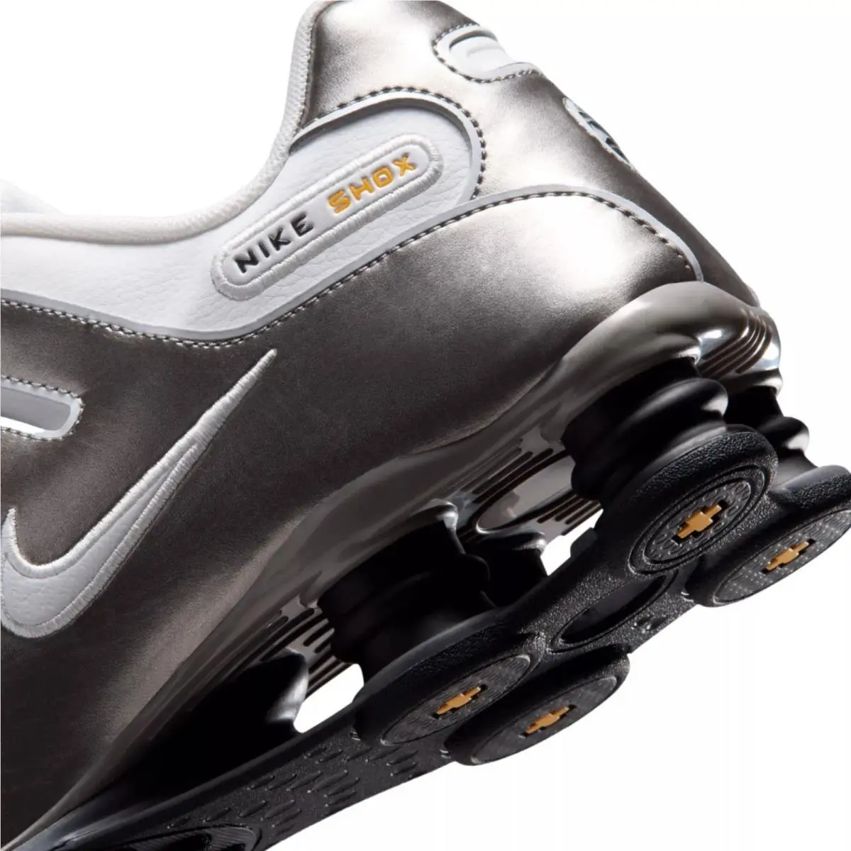 Nike shoes - Nike Shox - Shox - White, Maufacturer: Summit White/Summit White/Mtlc Pewter 28