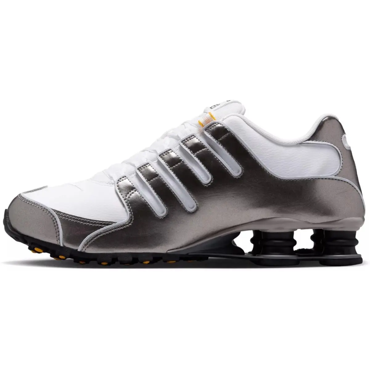 Nike shoes - Nike Shox - Shox - White, Maufacturer: Summit White/Summit White/Mtlc Pewter 18