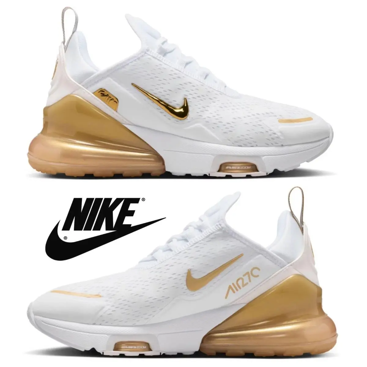 Air Max 270 Premium Women`s Shoes Sneakers Running Athletic Casual Sport by Nike