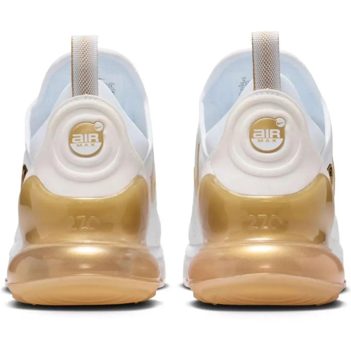 Nike shoes - Nike - Gold, Manufacturer: White/Metallic Gold 3
