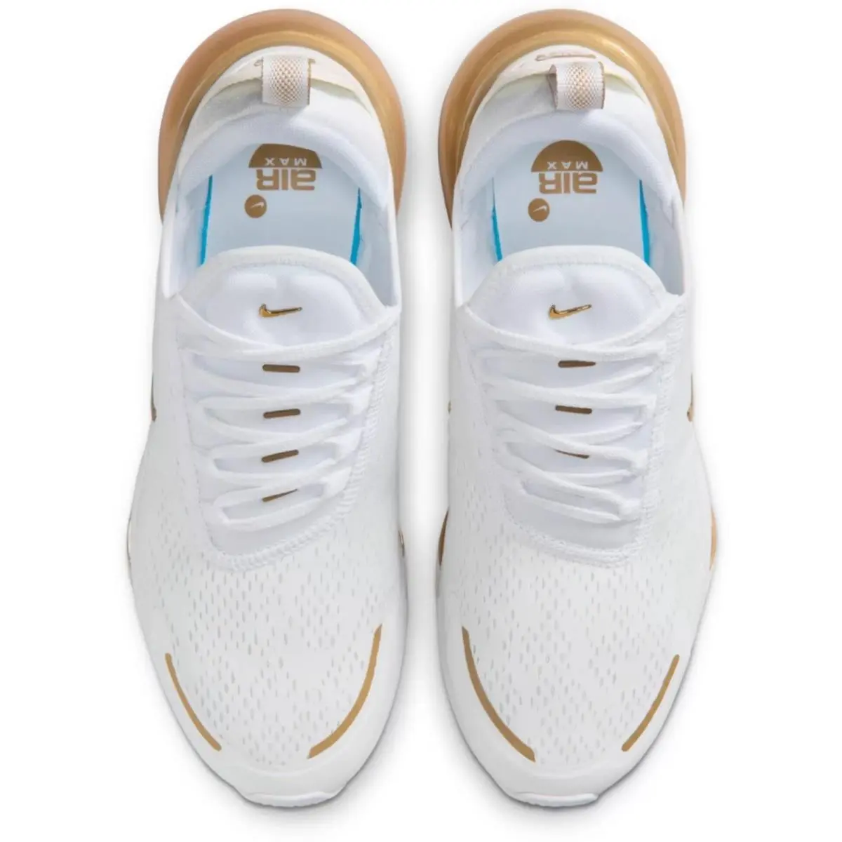 Nike shoes - Nike - Gold, Manufacturer: White/Metallic Gold 24