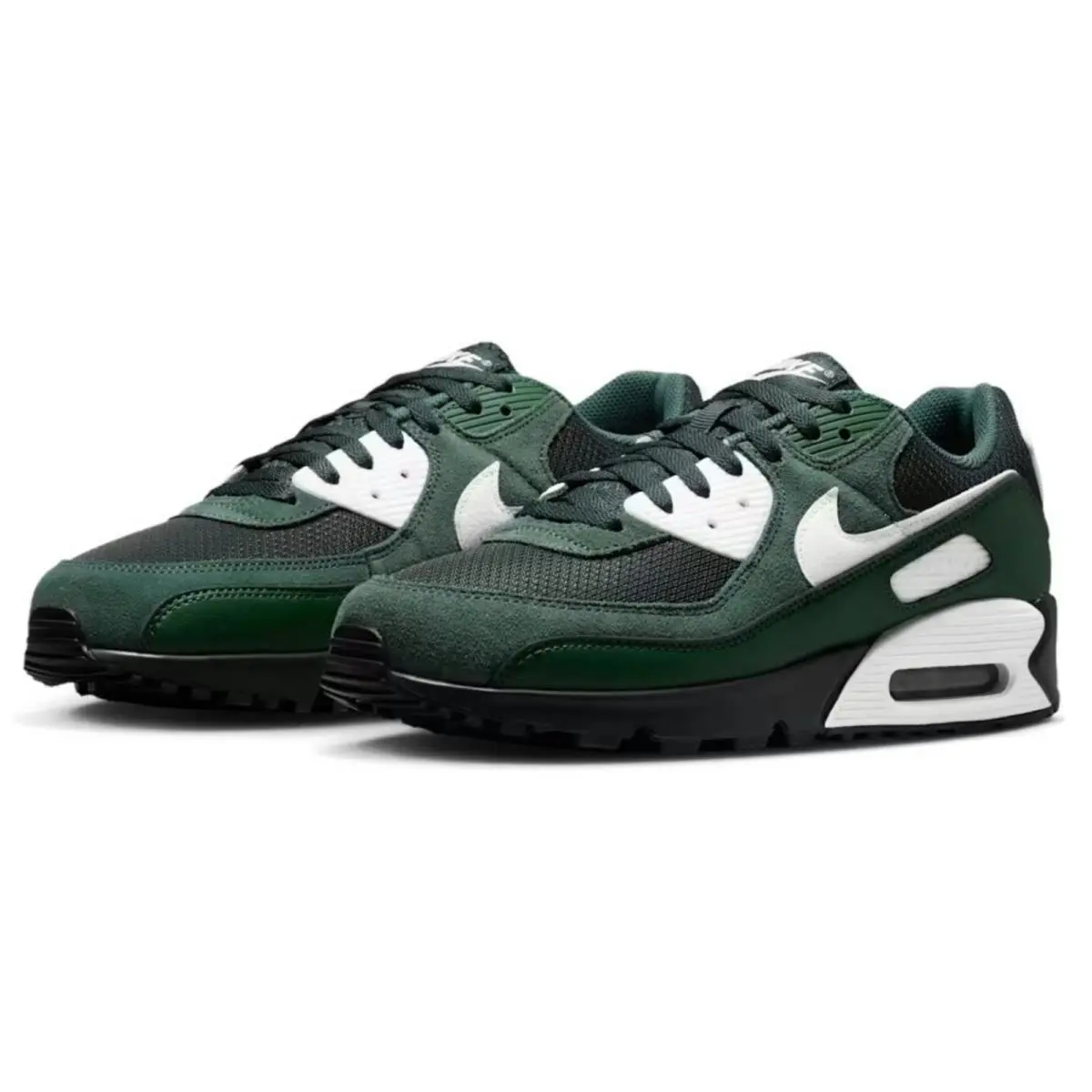 Nike shoes - Nike Air Max 90 - Air Max - Green, Maufacturer: Black Spruce/Vintage Green/Fir/Summit White 18