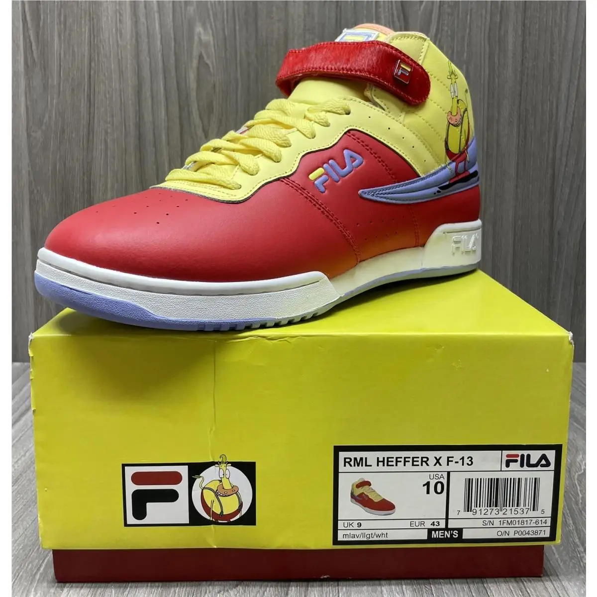 Fila shoes - RML Heffer - RML Heffer - Red (UPC: 791273215375) 1