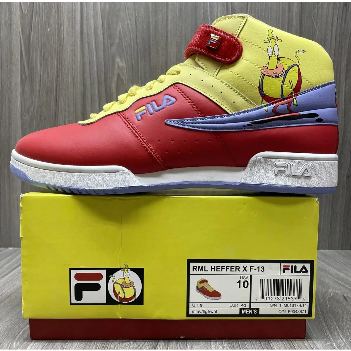 Fila shoes - RML Heffer - RML Heffer - Red (UPC: 791273215375) 2