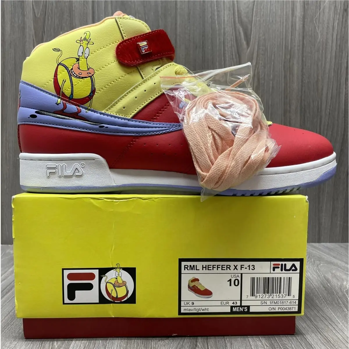 Fila shoes - RML Heffer - RML Heffer - Red (UPC: 791273215375) 3