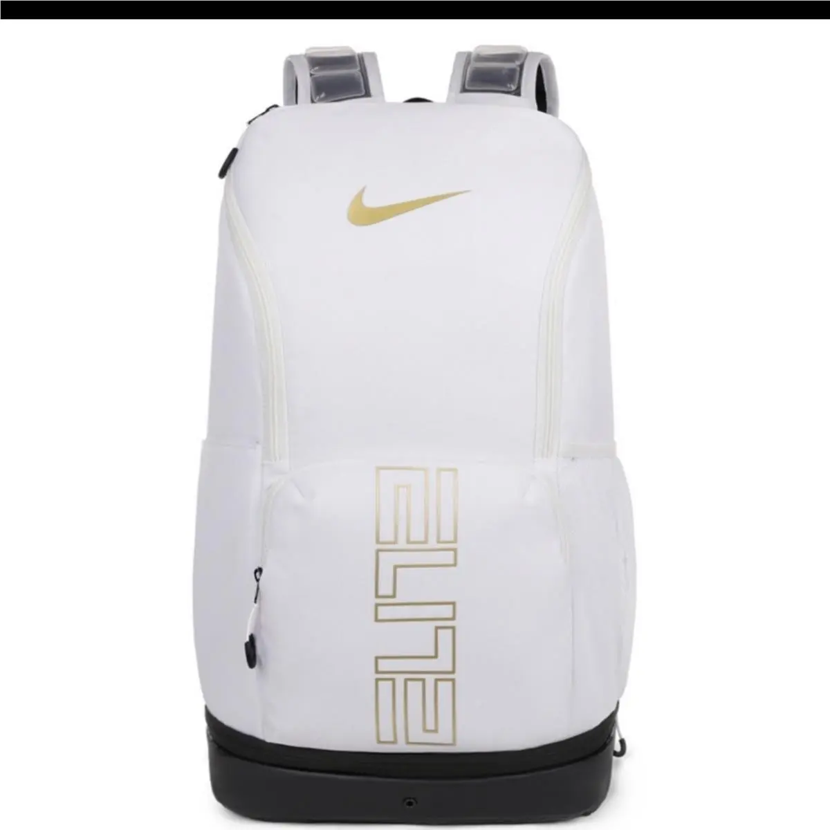 Varsity Elite Backpack 32L Black Metallic Silver Unisex Platinum by Nike