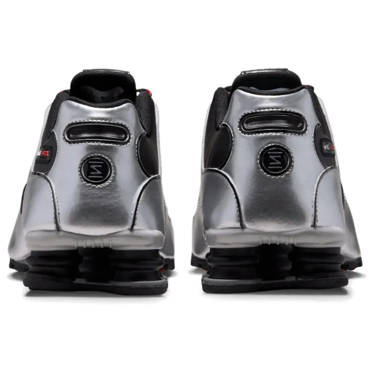 Nike shoes - Nike Shox - Shox - Silver, Maufacturer: Silver/Black/White 7