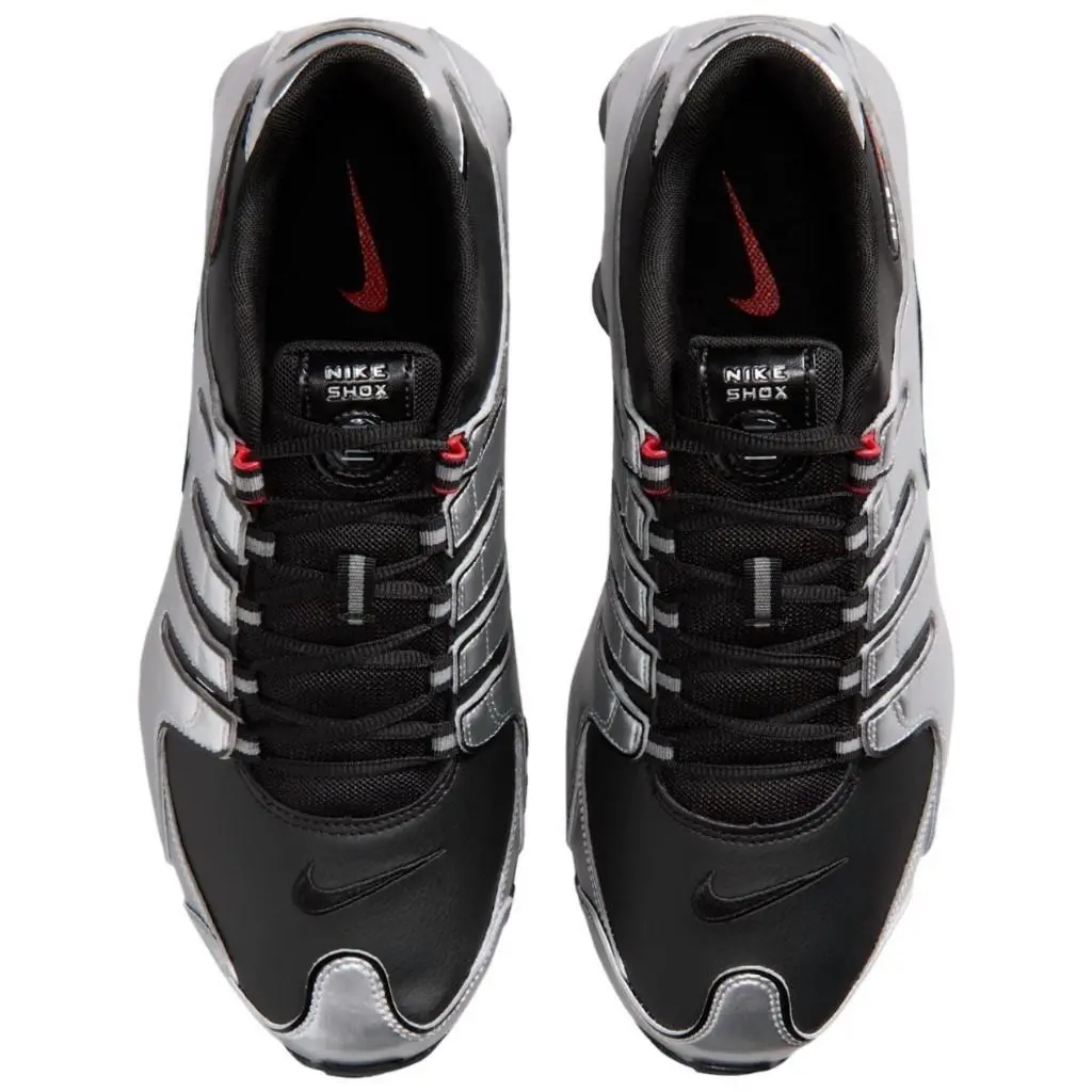 Nike shoes - Nike Shox - Shox - Silver, Maufacturer: Silver/Black/White 24