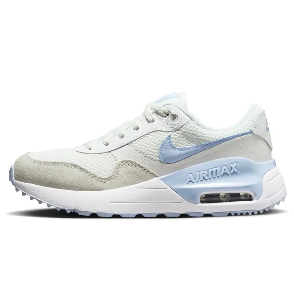 Big Kid`s  Air Max Systm Summit White/cobalt Bliss DQ0284 111 by Nike