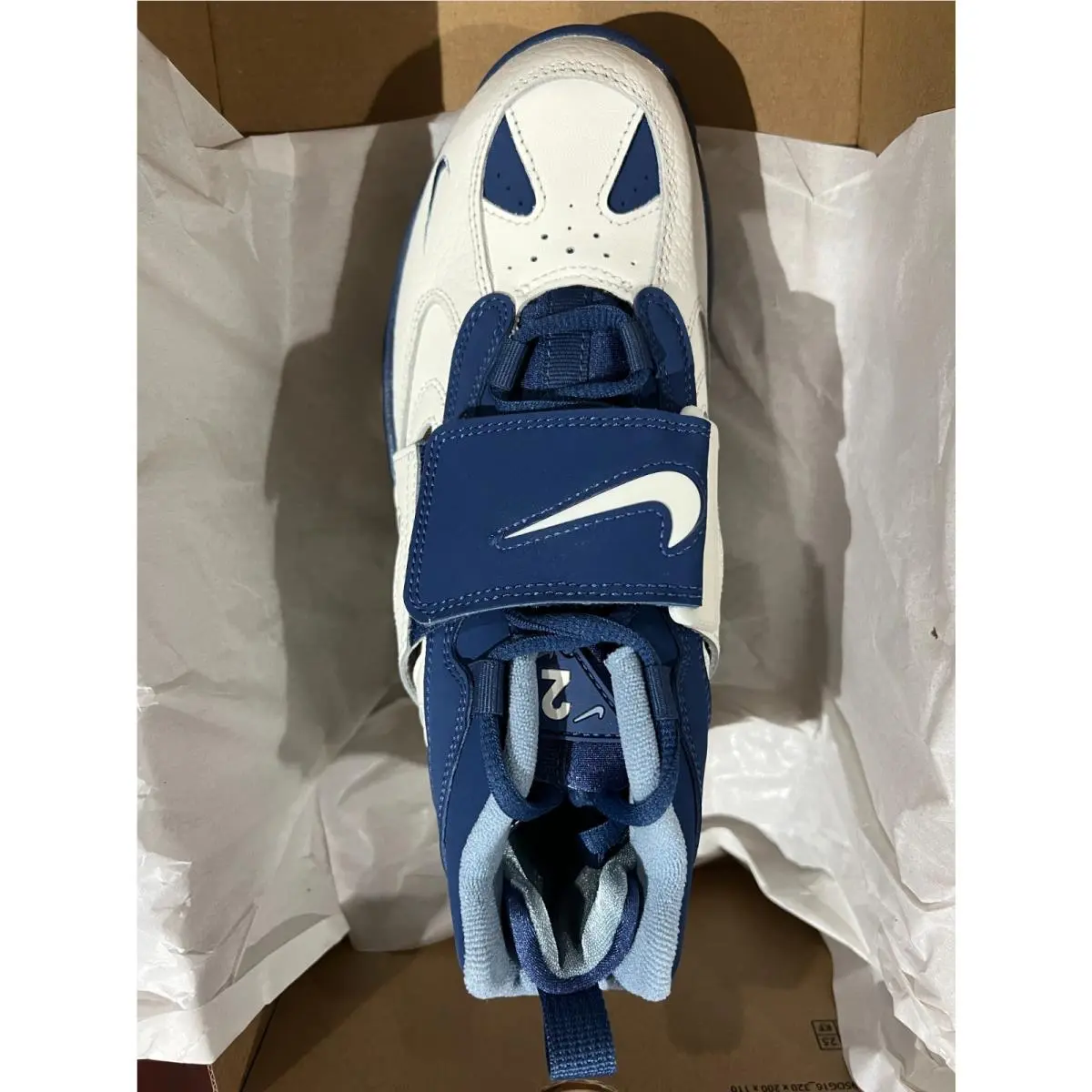 Nike shoes - SAIL/MYSTIC NAVY BLUE GREY 1