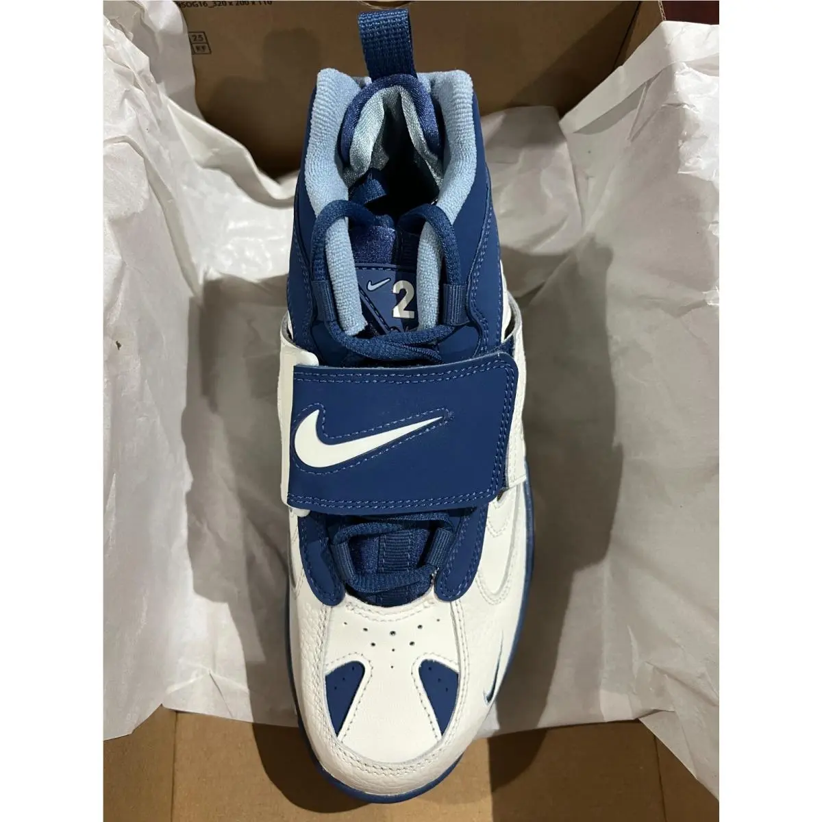 Nike shoes - SAIL/MYSTIC NAVY BLUE GREY 2