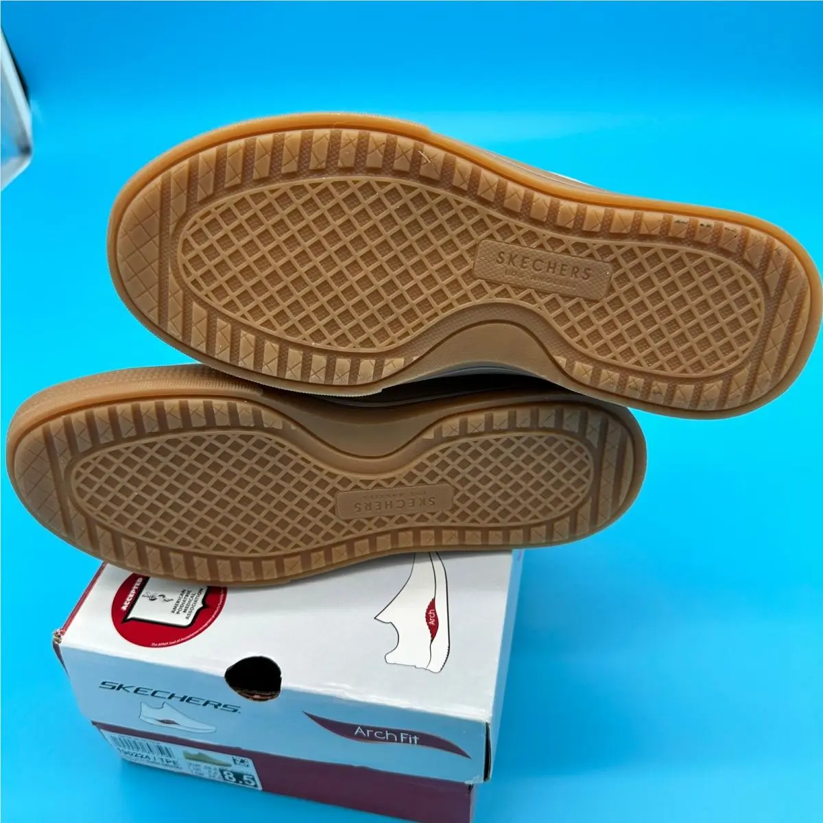 Skechers shoes - Arch Fit Arcade Meet Ya There - Beige 7