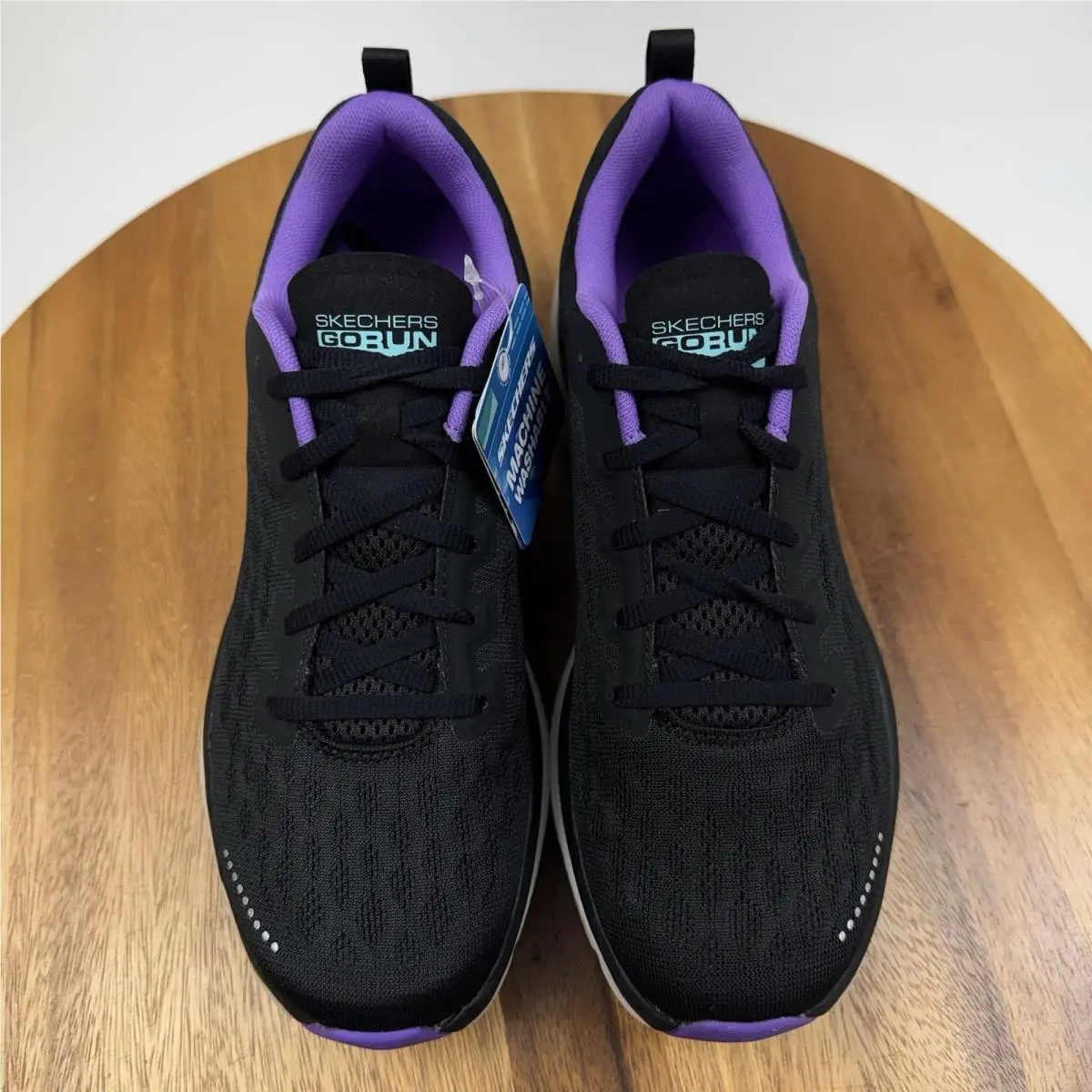 Skechers shoes - Skechers go run ride 9 - Black 4