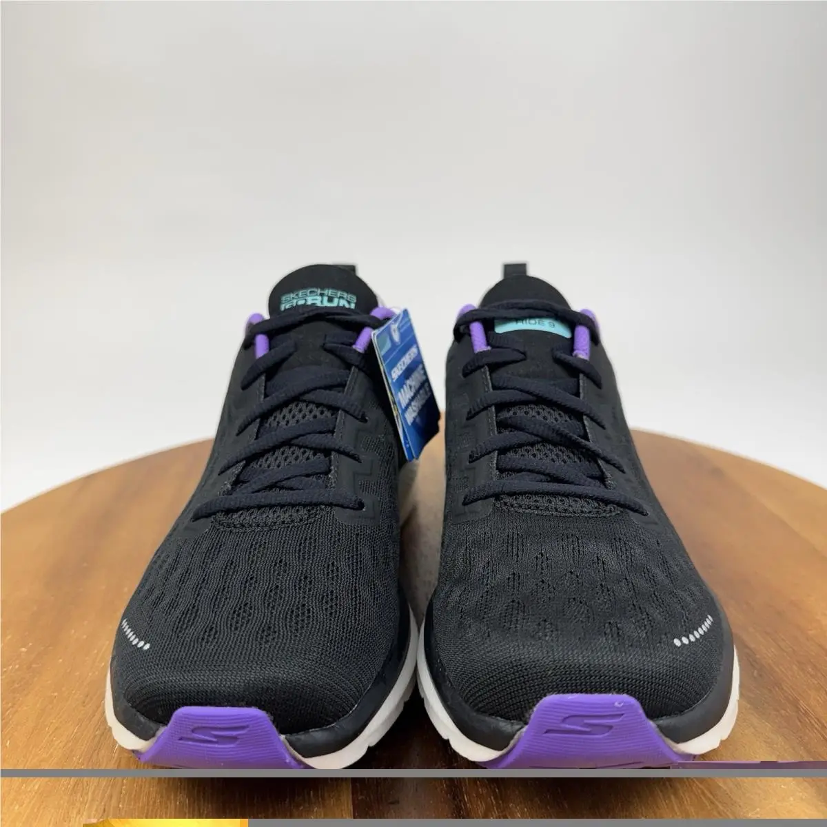 Skechers shoes - Skechers go run ride 9 - Black 1