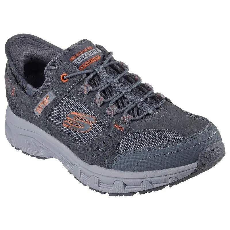 Skechers shoes - Oak Canyon Consistent Winne Slip-In - 237450-039 - Gray/Orange (UPC: 197627738796) 1