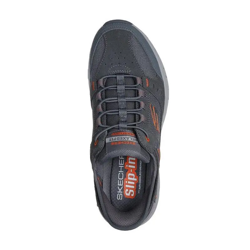 Skechers shoes - Oak Canyon Consistent Winne Slip-In - 237450-039 - Gray/Orange (UPC: 197627738796) 2