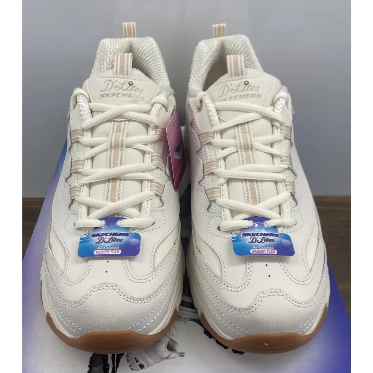 Skechers shoes - SKECHERS D`Lites - 149807 - White 3