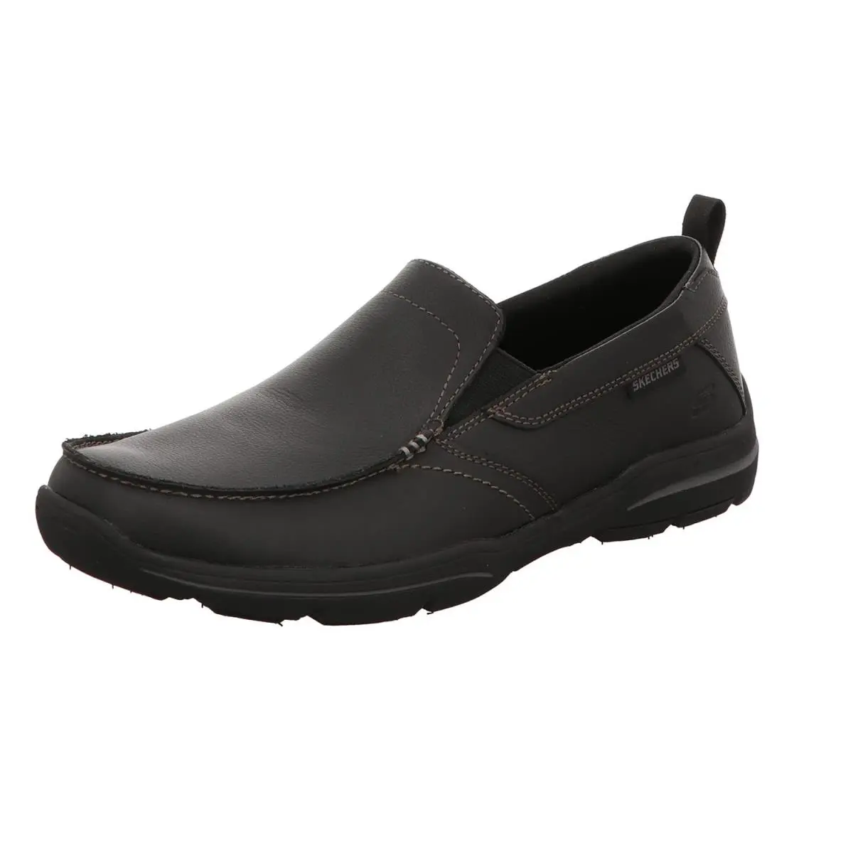 Men`s Relaxed Fit: Harper - Forde Black 13 X-wide 13 X-wide Black by Skechers