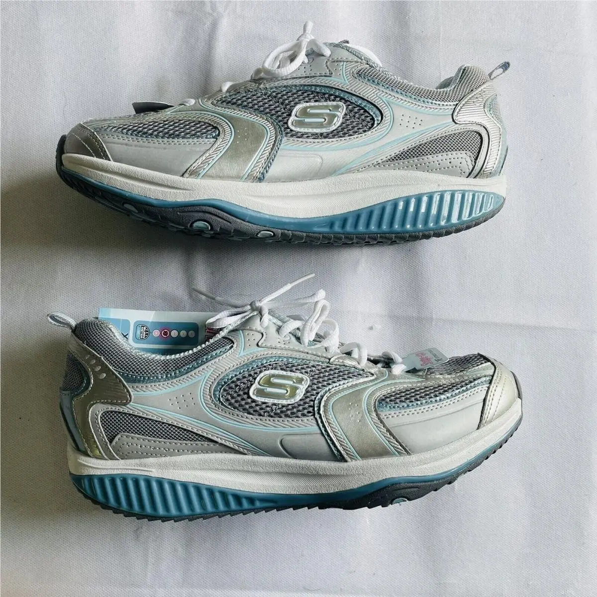 Skechers shoes - Skechers Shape-Ups XF - Silver 1