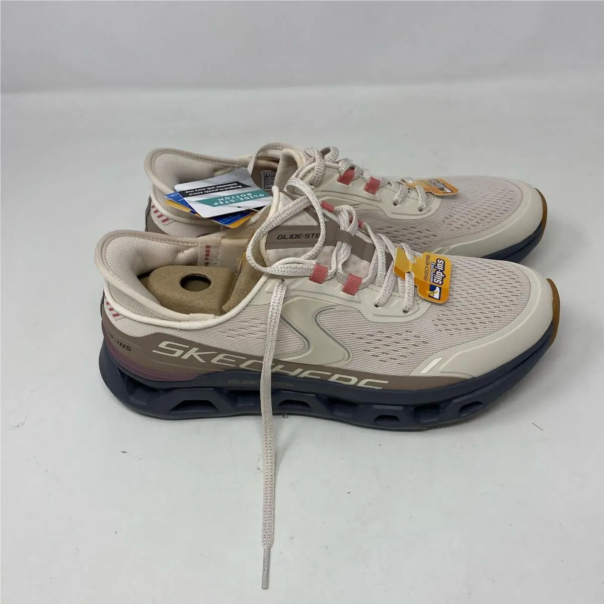 Glide-step Altus Slip-ins Natural/gray Women’s 8.5 by Skechers