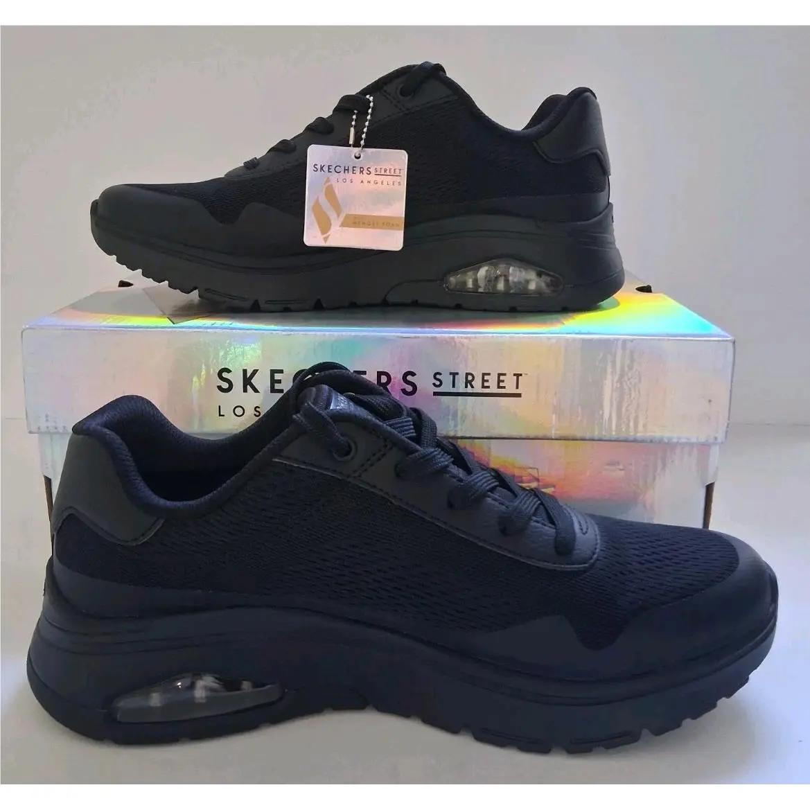 Skechers shoes - Skechers Uno Flex - Uno Flex - 177794/BBK - Black 0