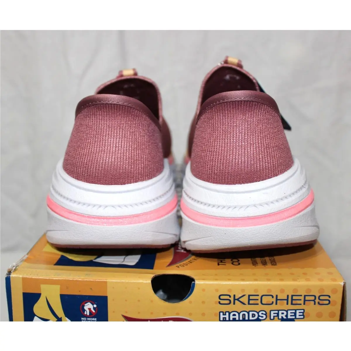 Skechers shoes - Max Cushioning Arch Fit 2.0-cambridge Wide Slip-ins - 128945wros - Rose (UPC: 198376203177) 0