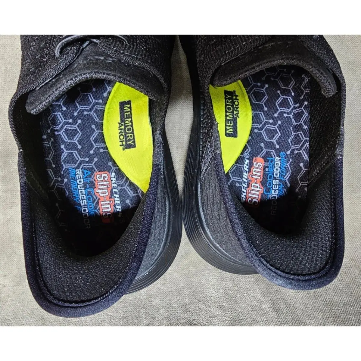 Skechers shoes - Skechers Hands Free Slip-ins Garza Palma - Black 3