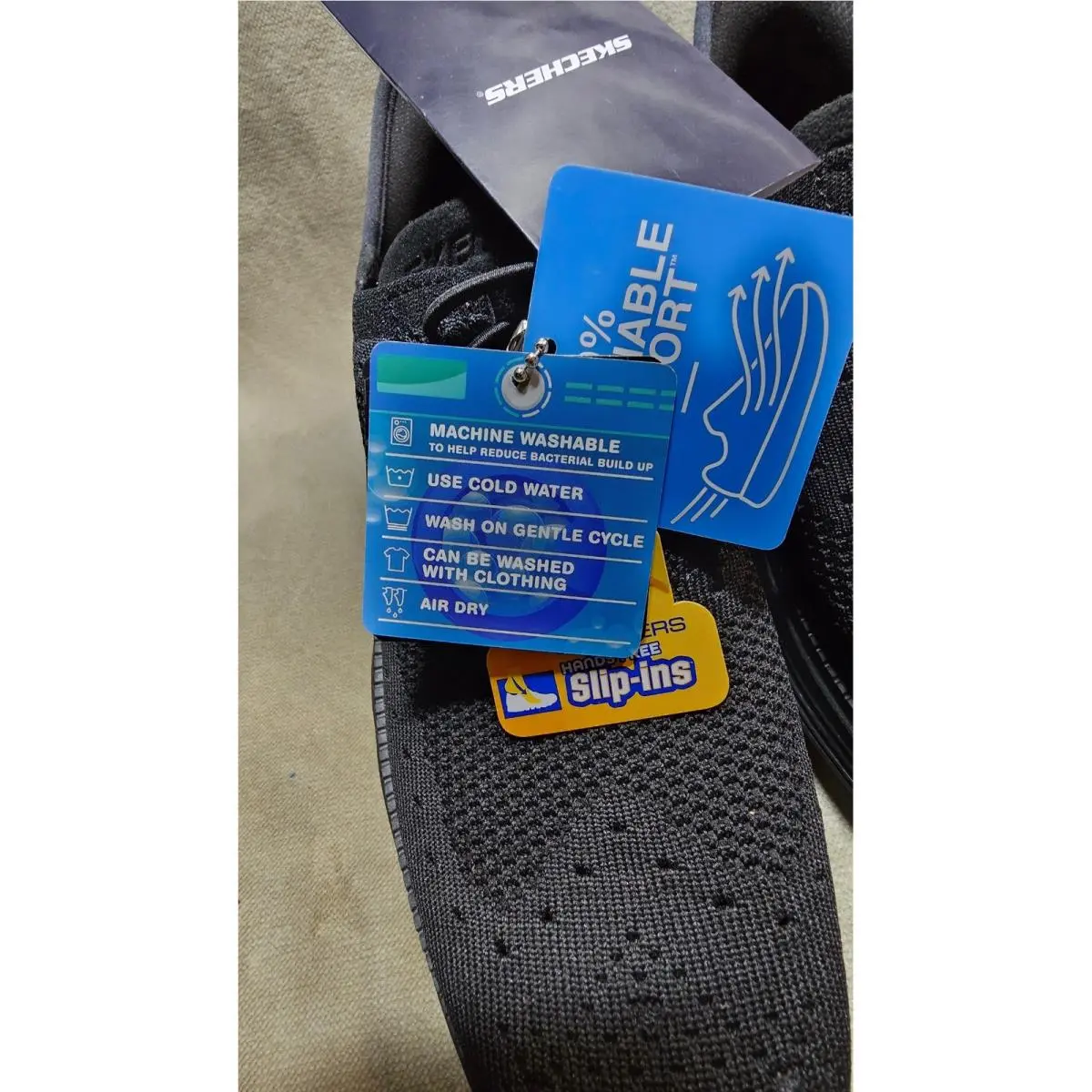 Skechers shoes - Skechers Hands Free Slip-ins Garza Palma - Black 10
