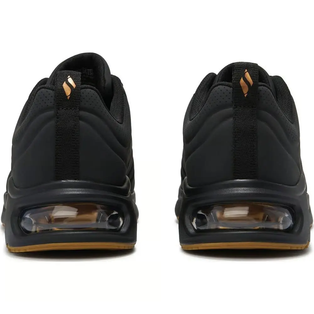 Skechers shoes - Sketchers Street Air-Cooled Memory Foam - Black 3