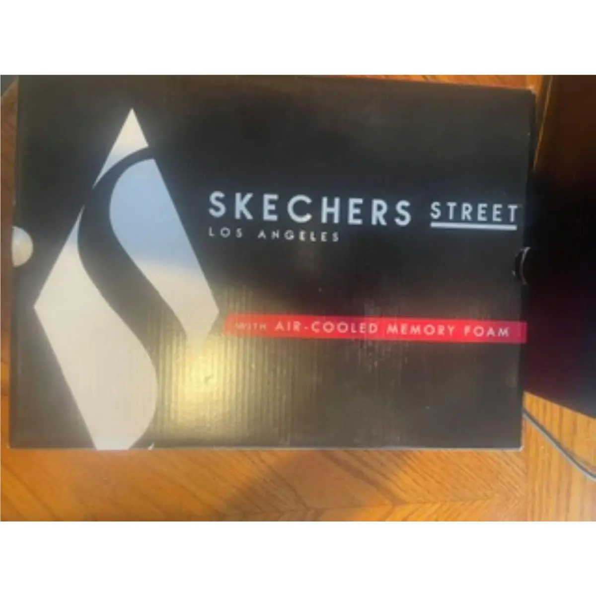 Skechers shoes - Sketchers Street Air-Cooled Memory Foam - Black 5