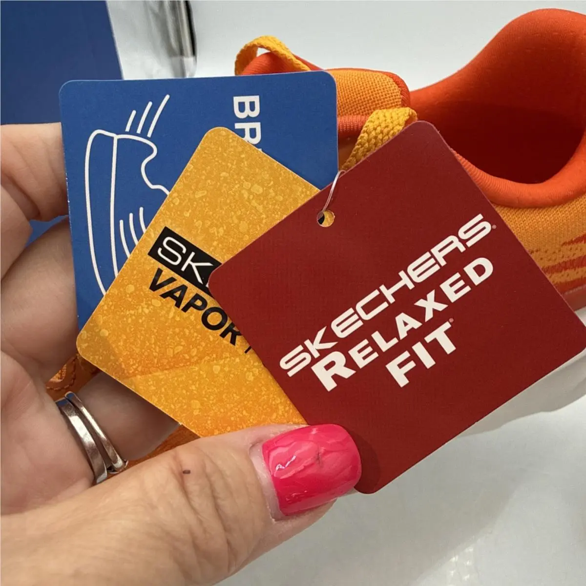 Skechers shoes - D`Lux Vapor - Gallor - Vapor Gallor - 233062 ORNV - Orange 9