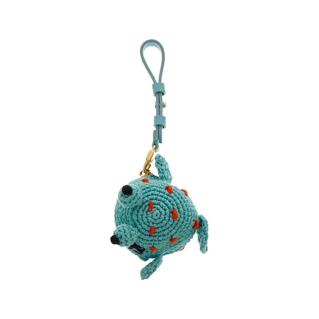 Bff Crochet Coin Purse Women`s Green 34 by Fendi