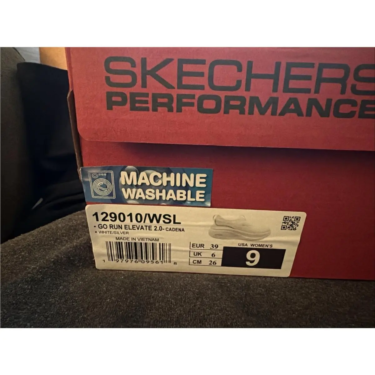 Skechers shoes - Skechers Go Run Elevate 2.0 Cadena - 129010-WSL - White 0
