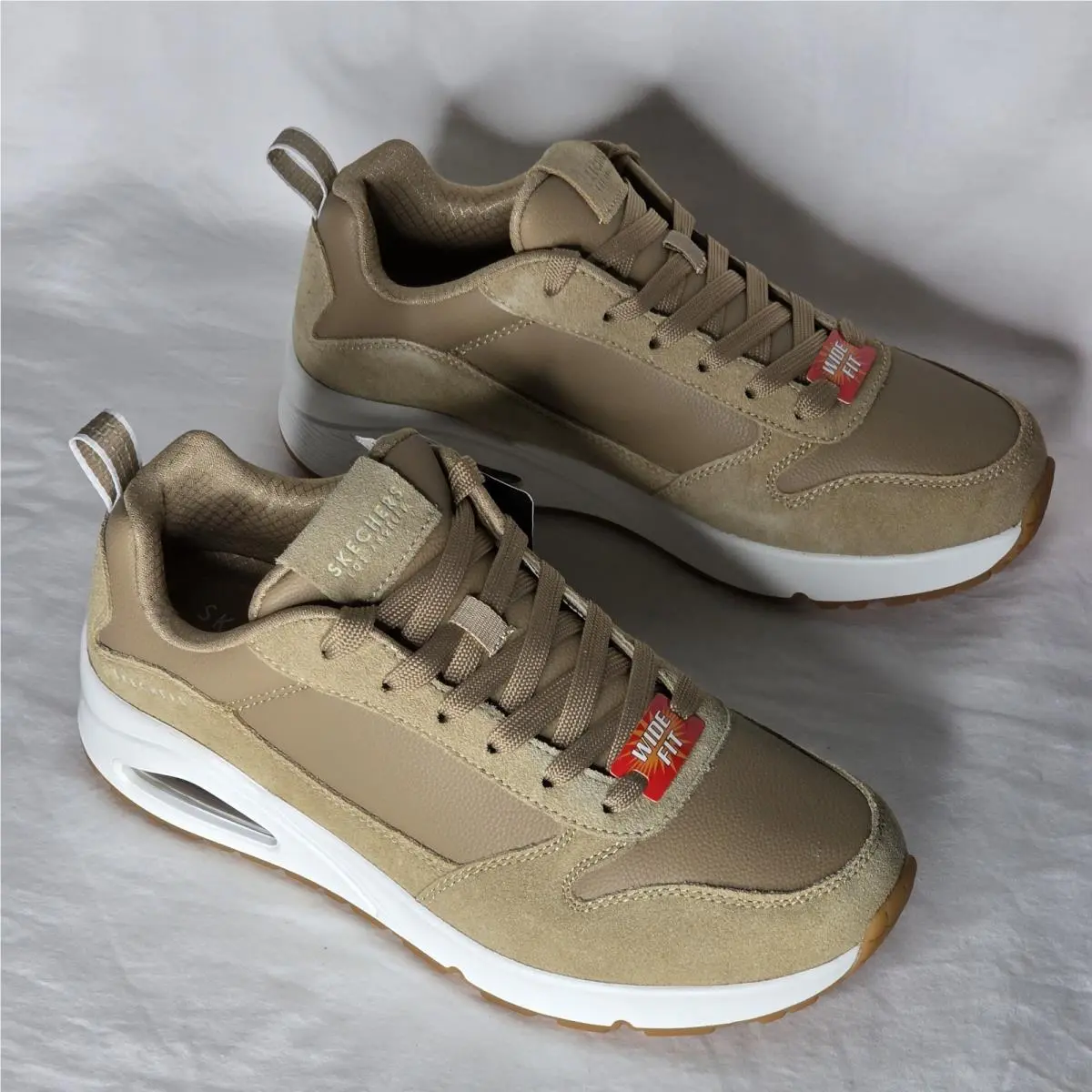 Skechers shoes - Skechers Uno Stacre - Uno Stacre - 52468W/SND - Sand (UPC: 197627578507) 3