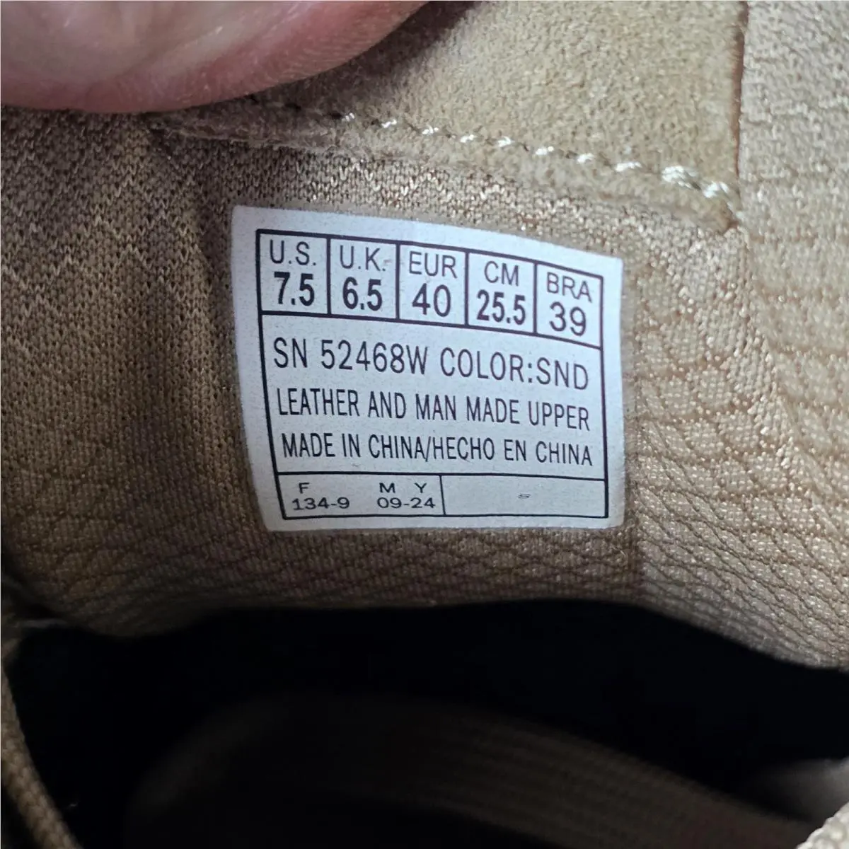Skechers shoes - Skechers Uno Stacre - Uno Stacre - 52468W/SND - Sand (UPC: 197627578507) 6
